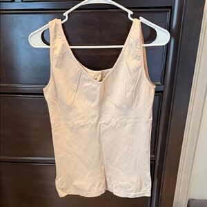 Jockey Cream Shapewear Tank Top